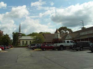 Kirche und Platz 